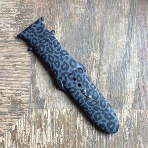 Apple iWatch Leopard Print Silicone Watch Strap 40mm